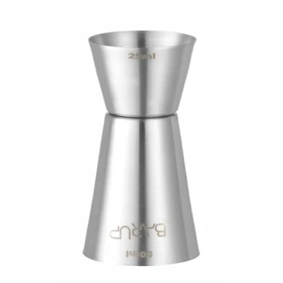 Afbeelding van Hendi Barmaatje RVS Cocktailmaatje Professionele Cocktail Jigger 25ml + 50ml