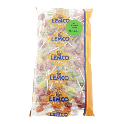 Afbeelding van Lemco Vruchten Lollies 150x