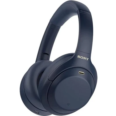 Image de Sony WH1000XM4 Casque Bluetooth à réduction de Bruit sans Fil, 30 Heures d&#039;autonomie, avec Micro pour appels téléphoniques, optimisé Amazon Alexa et Google Assistant, Bleu