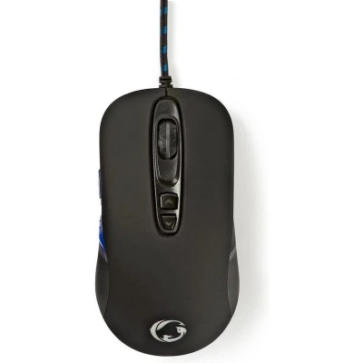 Afbeelding van Nedis Gaming Muis Bedraad 4000 DPI Instelbare Aantal knoppen: 7 Programmeerbare knoppen Rechtshandig 1.80 m RGB