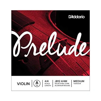 Afbeelding van D&#039;Addario J812 4/4M Prelude viool losse A snaar Medium