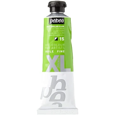 Afbeelding van Pébéo Fine XL olie 37 ml olieverf lichtgroen licht Engels groen 937015