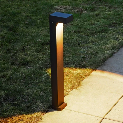Afbeelding van LOOM DESIGN LED tuinpadverlichting Arn, corten, hoogte 70 cm, aluminium