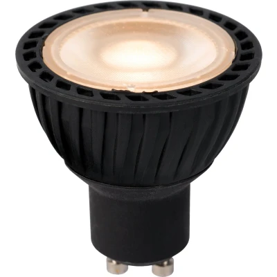Afbeelding van Lucide MR16 LED lamp Ø 5 cm GU10 1x5W 2700K Zwart