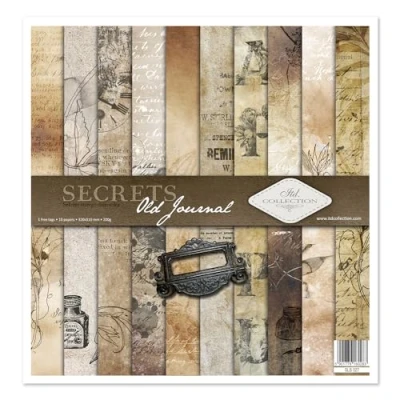 Afbeelding van ITD Collection Scrapbooking set 30 x cm, scrapbookingpapier, knippen, kaarten maken, papiergrootte: 310 320 mm (SLS027)