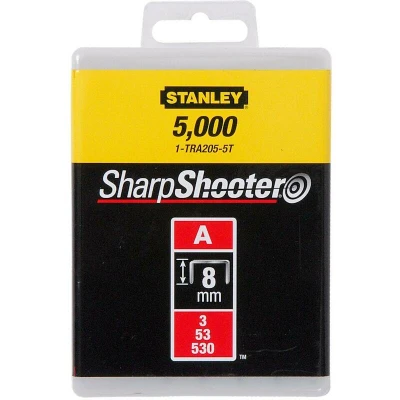 Afbeelding van Stanley nieten 8mm type A 1 TRA205 5T (Per 1000 stuks)
