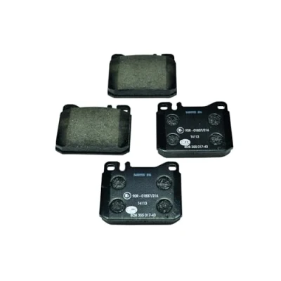 Afbeelding van HELLA 8DB 355 017 431 Remblokkenset Geschikt voor slijtage waarschuwingscontact MERCEDES BENZ: S Class Saloon, SL Convertible, W123 Saloon