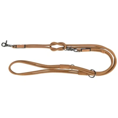 Afbeelding van TRIXIE BE NORDIC HONDENRIEM VERSTELBAAR LEER BRUIN 200x0,8 CM