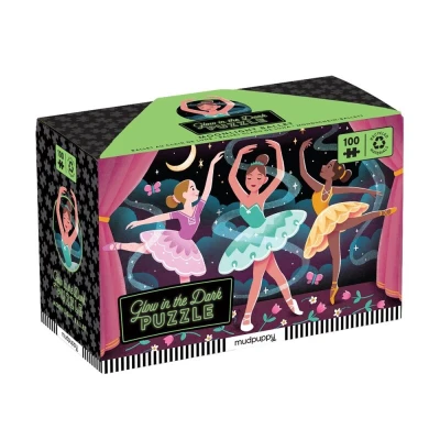 Afbeelding van Glow in the Dark Puzzle, 100 Pieces: Moonlight Ballet