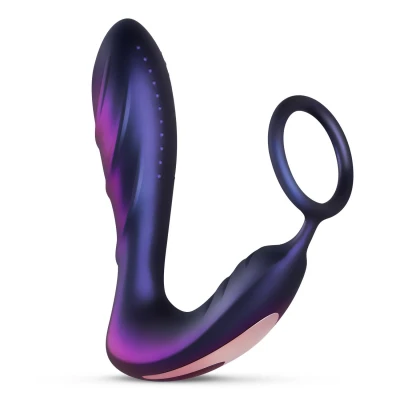 Afbeelding van Hueman Black Hole Anaal Vibrator Met Cockring