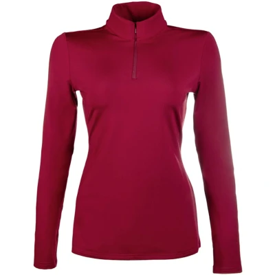 Afbeelding van HKM Shirt Basic Wijnrood 176