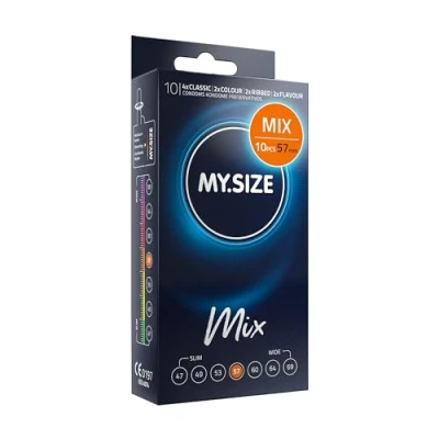Afbeelding van MY.SIZE Mix 57 mm Condooms 10 Stuks