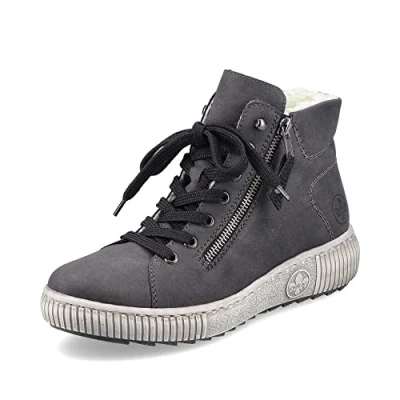 Afbeelding van Rieker Z6611 Casual veterschoenen voor dames, Grijs 45