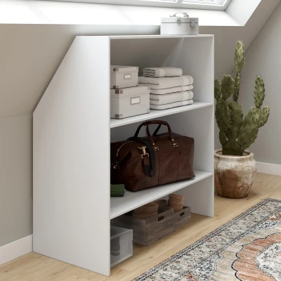 Image de Etagère sous pente blanche 2 niveaux