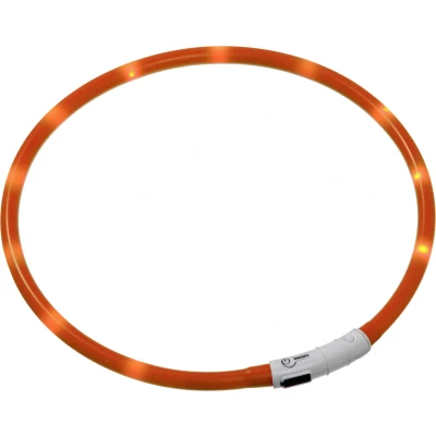 Afbeelding van Halsband Visio Light Lichtband Oranje