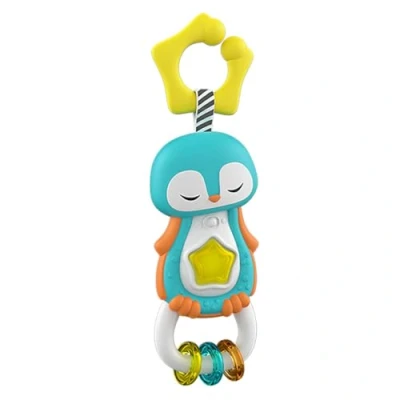 Afbeelding van Clementoni Rammelaar Pinguïn Blauw 22 Cm