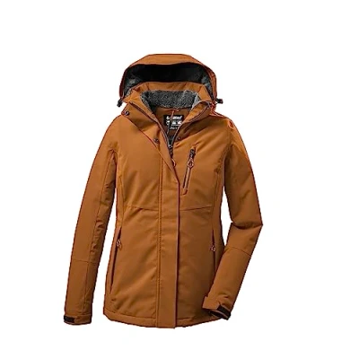 Afbeelding van KILLTEC Kow 140 gevoerde dames jas Dark curry maat 42