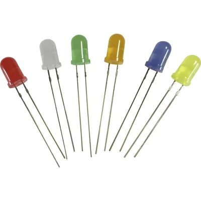 Afbeelding van Thomsen LED 5 BL 6,8 GB 750 Bedrade Geel Rond mm mcd 130 3.3 V