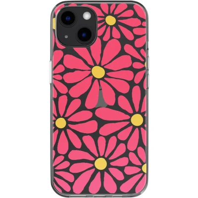 Afbeelding van imoshion hoesje Geschikt voor iPhone 13 Design Dusty Rose Flowers Connect