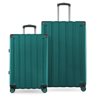 Afbeelding van HAUPTSTADTKOFFER Q Damm Hartschalenkoffer trolley, TSA, 4 rollen, Aqua Groen, Kofferset