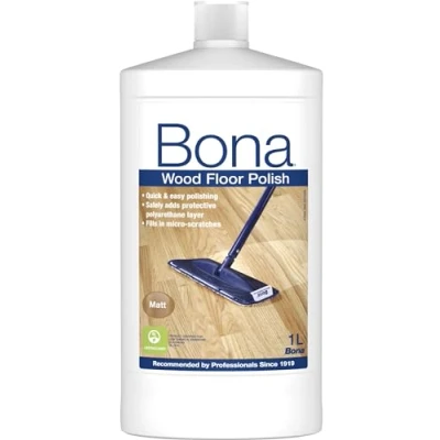 Afbeelding van Bona Houten Vloer Polish Mat 1 Liter Onderhoud Beschermend