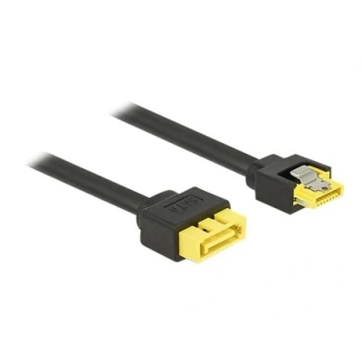 Image de Delock Câble d&#039;extension SATA Serial ATA 150/300/600 (P) verrouillé pour 8 broches (R) 30 cm