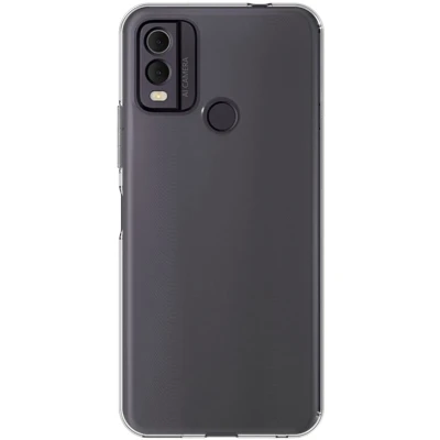 Afbeelding van iMoshion Hoesje Geschikt voor Nokia C32 Siliconen Softcase Backcover smartphone Transparant