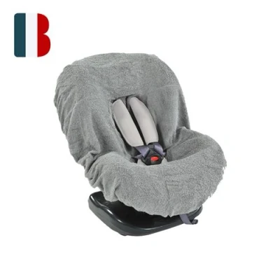 Image de Looping Housse de Siège Auto Tissu Eponge Lavable Gris