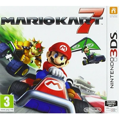 Afbeelding van Nintendo Mario Kart 7, 3DS, Multiplayer modus, E (Iedereen), Fysieke media