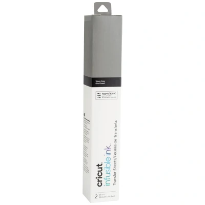 Afbeelding van Cricut Infusible Ink Transfer Sheets 2er Folie Grijs