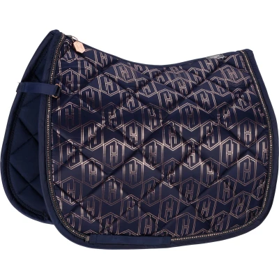 Afbeelding van Eskadron Zadeldekje Heritage Glossy Veelzijdigheid Cassis Pony
