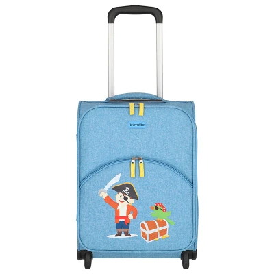 Afbeelding van Travelite Youngster 2 Wheel Kids Trolley pirate/blue Zachte koffer