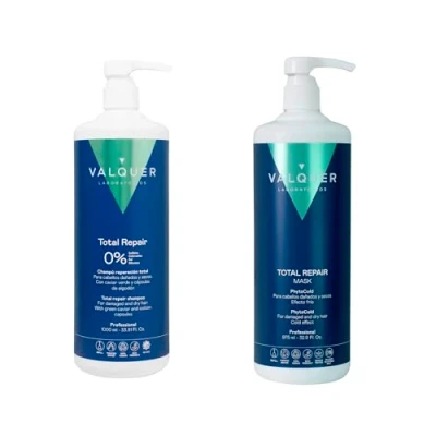 Afbeelding van Kappersset Valquer Ice Effect Beschadigd haar 2 Onderdelen