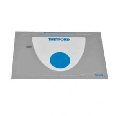 Afbeelding van Thetford SC250 Bedieningspaneel Afdeksticker Blauw Onderdelen &amp; Accessoires