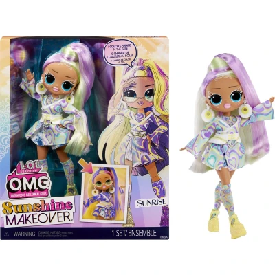 Afbeelding van MGA Entertainment LOL Surprise OMG Sunshine Makeover pop in de kleur Geel