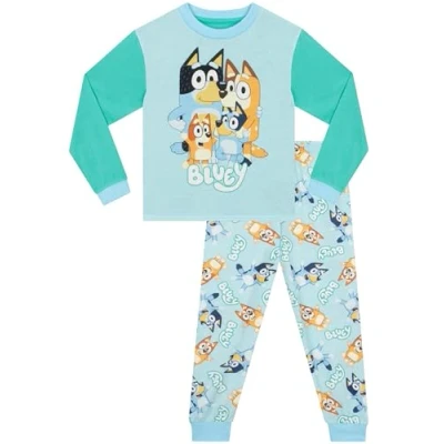 Afbeelding van Bluey pyjama pyjamasets voor jongens bingo jongens, Lange mouwen