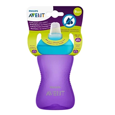 Image de Philips Avent Gobelet Bec Dou Tuit 300ml Lila