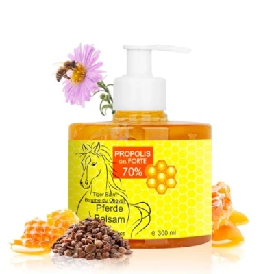 Afbeelding van VET Propolis Reparatiegel, anti vermoeidheid, stimulerend en beschermend voor de huid, paarden dieren (honden katten), pollen, natuurlijke dierenverzorging, hydraterende desinfecterende zalf,