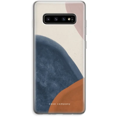 Afbeelding van Case Company® hoesje geschikt voor Samsung Galaxy S10 Plus Geo #1 Soft Cover Telefoonhoesje Bescherming aan alle Kanten en Schermrand
