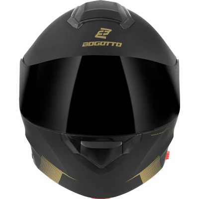 Afbeelding van Bogotto H271 Wayke Mat Zwart Groen Systeemhelm Maat XL Helm