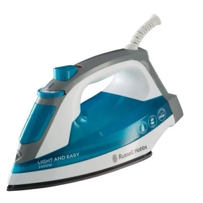 Afbeelding van Russell Hobbs Stoomstrijkijzer Blauw wit 2400 W