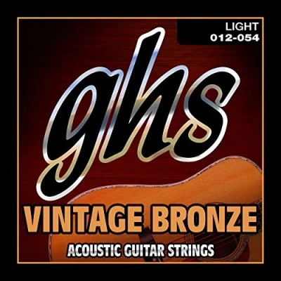 Afbeelding van GHS VNL Light Vintage Bronze Acoustic Guitar Strings