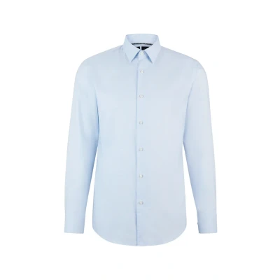 Afbeelding van BOSS Phank Overhemd, Heren, Maat: 38, Light blue two