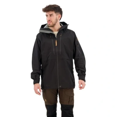 Afbeelding van Fjällräven ECO Jacket Regenjas, Heren, Maat: XXL, Black