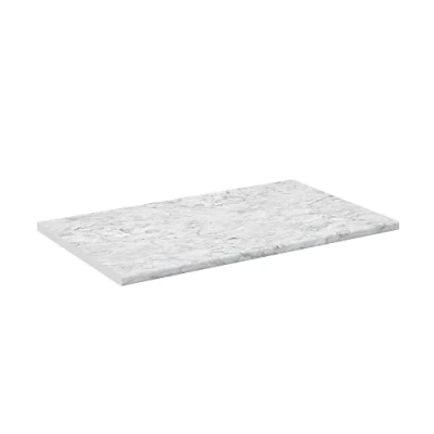 Afbeelding van Vicco Keukenwerkblad &quot;R Line&quot;, wit marmer, 100 cm
