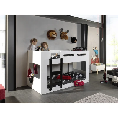 Afbeelding van Stapelbed Luca Wit 90x200 120 cm hoog