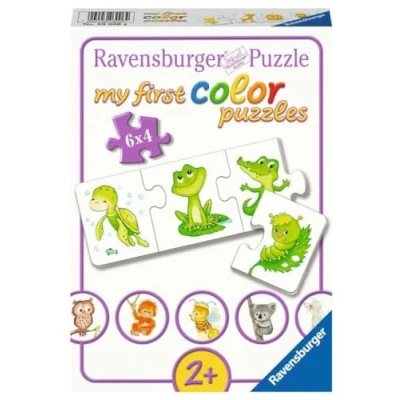 Image de Puzzle 6x4 pièces Ravensburger Bébés Animaux