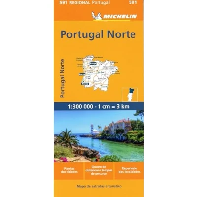 Afbeelding van Portugal Norte REGIONAL Map 591