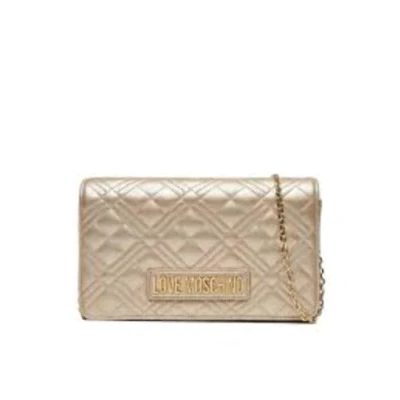 Afbeelding van Love Moschino Smart Daily BAG Schoudertas, Dames, Maat: One Size, Metallic gold