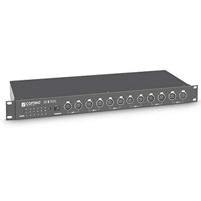 Afbeelding van Cameo SB 6 Dual DMX splitter kanaals 19 inch bouwvorm